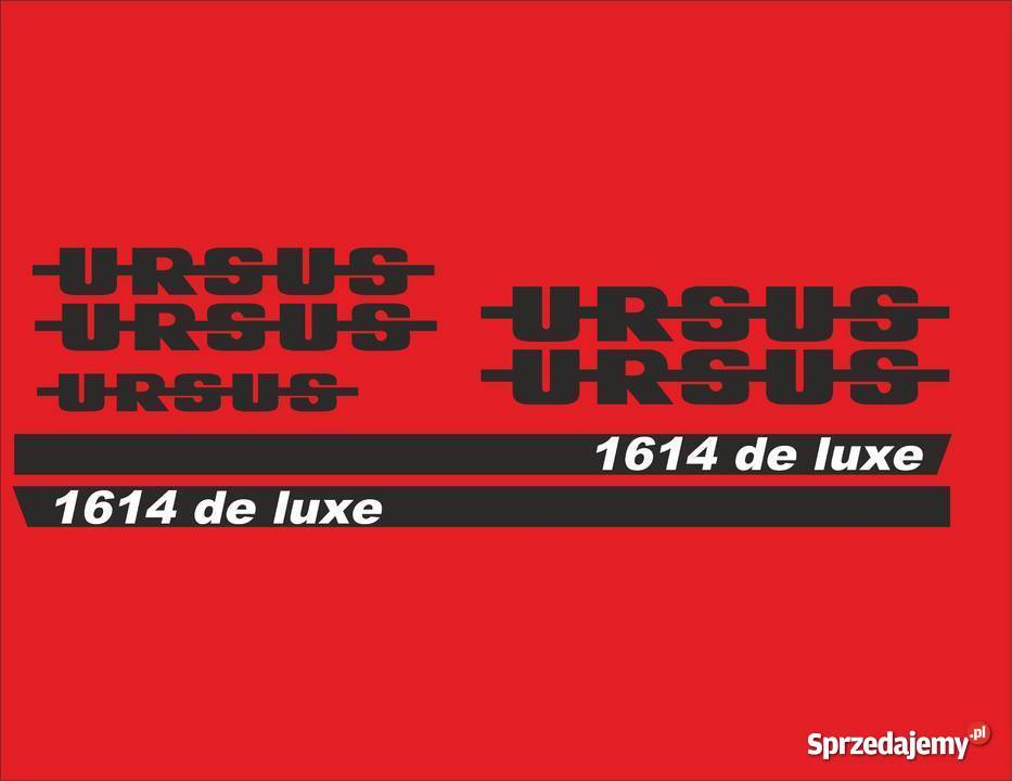 naklejki ursus 1614 de luxe