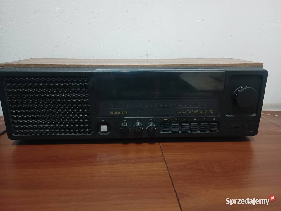 Stare radio z PRL Unitra Taraban 2 sprawne