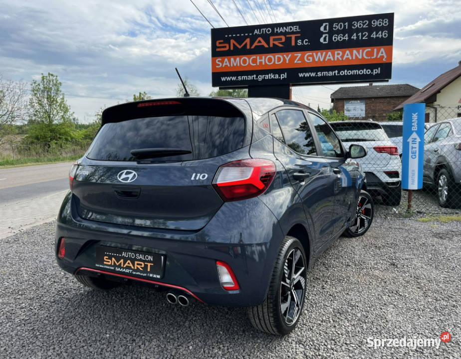 Hyundai i10 NLine Kamera Navi Pakiet Zimowy FULL światła do jazdy dziennej Rydułtowy