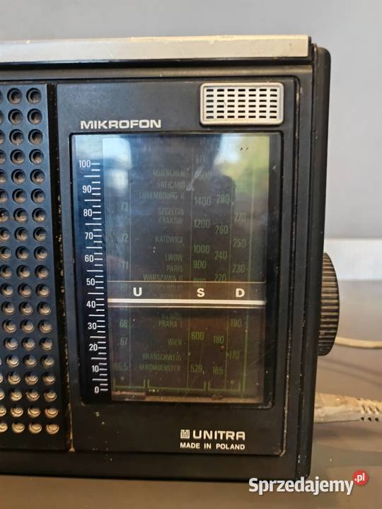 Unitra MK 2500 radio PRL Inowrocław