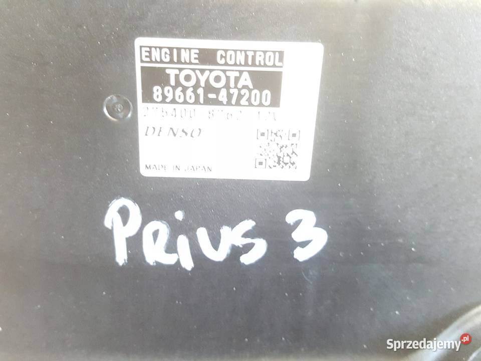KOMPUTER STEROWNIK SILNIKA PRIUS 3 III