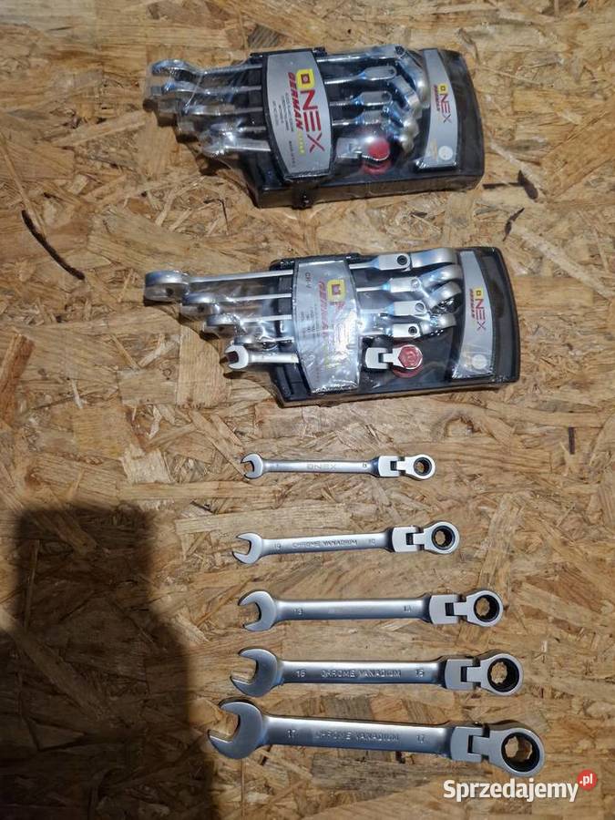 KLUCZE PŁASKO OCZKOWE Z GRZECHOTKĄ ŁAMANE 817mm wielkopolskie Głogowa