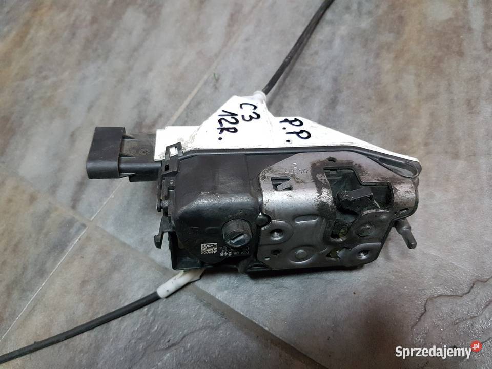 CITROEN C3 II 2013 ZAMEK PRAWY PRZOD LINKA Turek