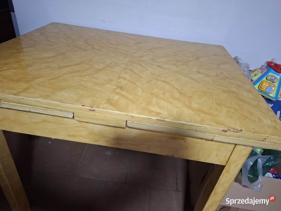 Stół rozkładany antyk prl vintage Leszno