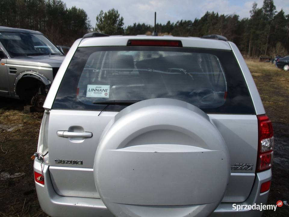 DRZWI TYLNE KLAPA TYŁ KOLOR Z2S GRAND VITARA II Drzwi Płońsk