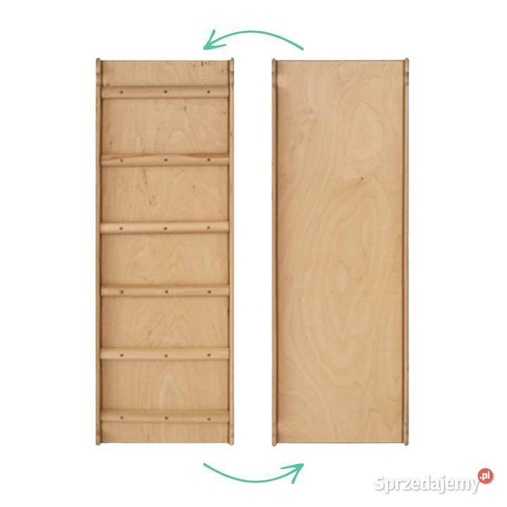 zjeżdżalnia dwustronna Woodiko drewno