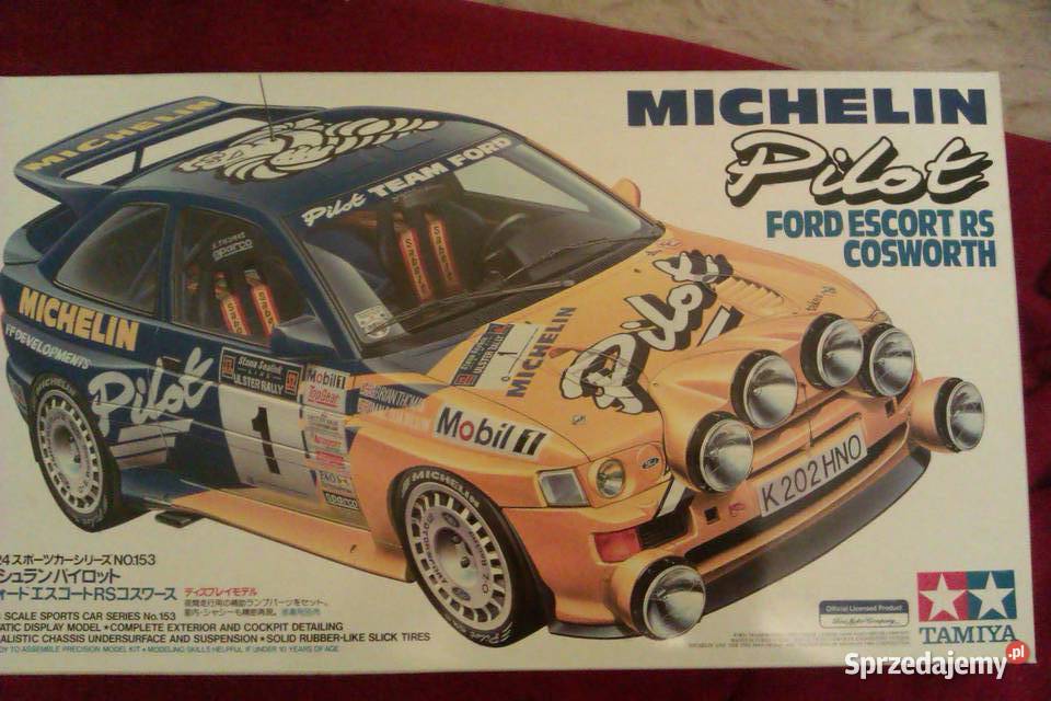 model Tamiya 124 Michelin Pilot Ford Escort RS Warszawa sprzedam