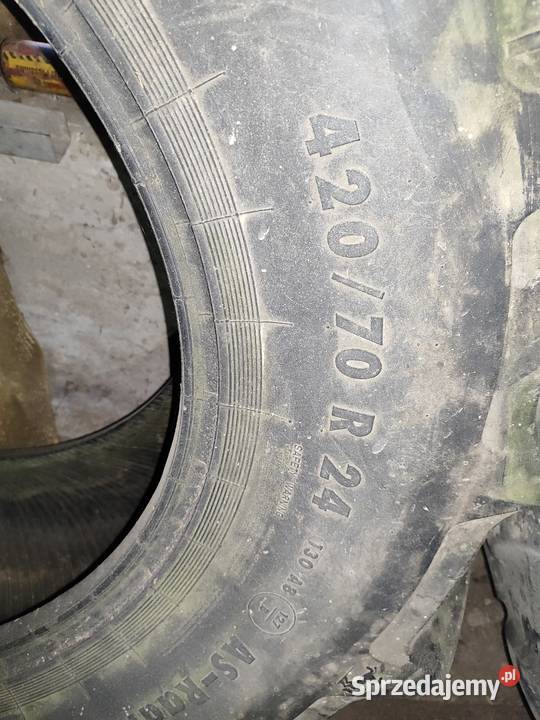 Opony 42070 R24 lubelskie Leśna Podlaska sprzedam