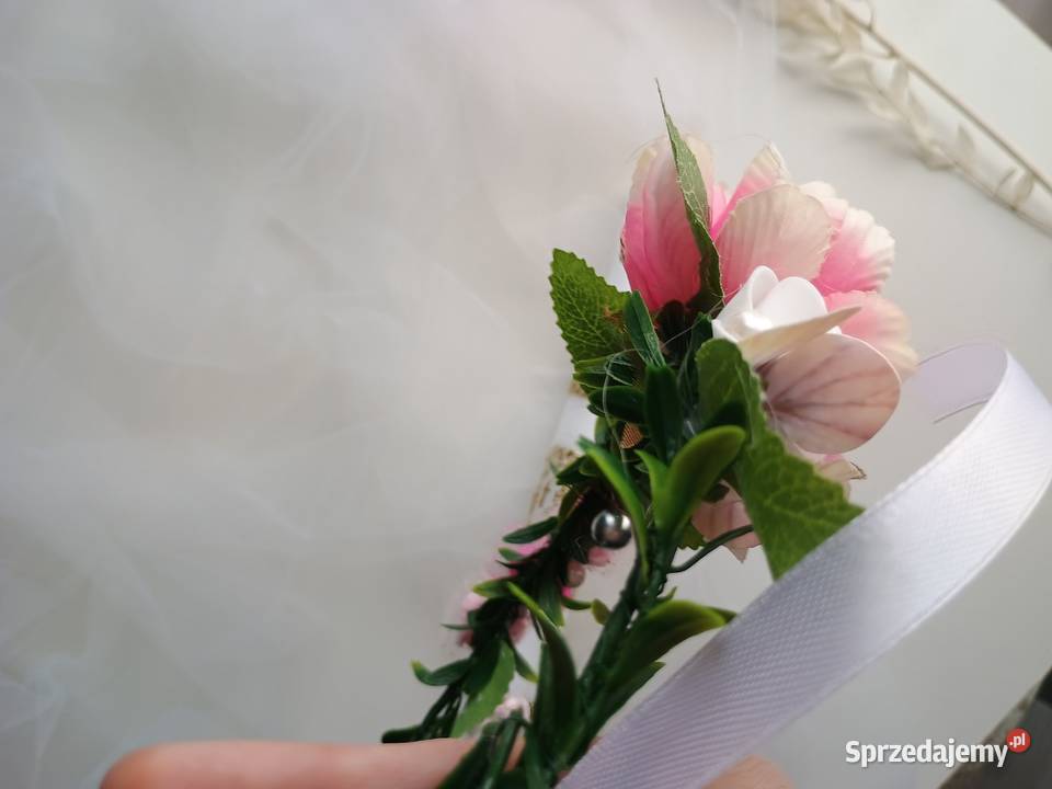 Wianek komunijny ozdobny bok kolorowy wielkopolskie Poznań