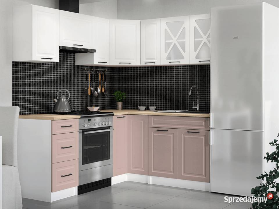 Kuchnia narożna ASTRID BIAŁY MAT FJORD MAT Brody