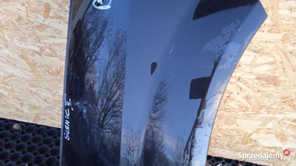 RENAULT SCENIC II BŁOTNIK PRZÓD PRAWY Zbierkowo