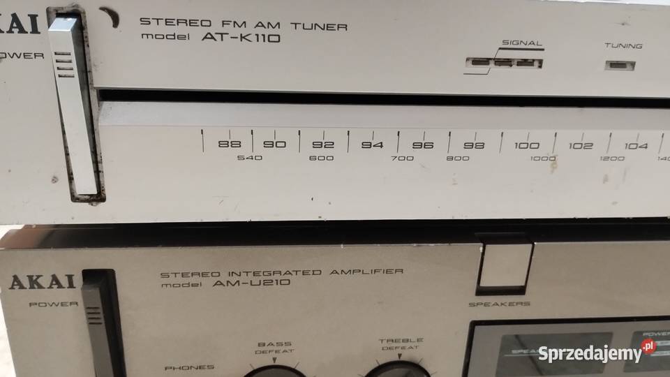 Akai AMU210 i Akai ATK110 Poznań