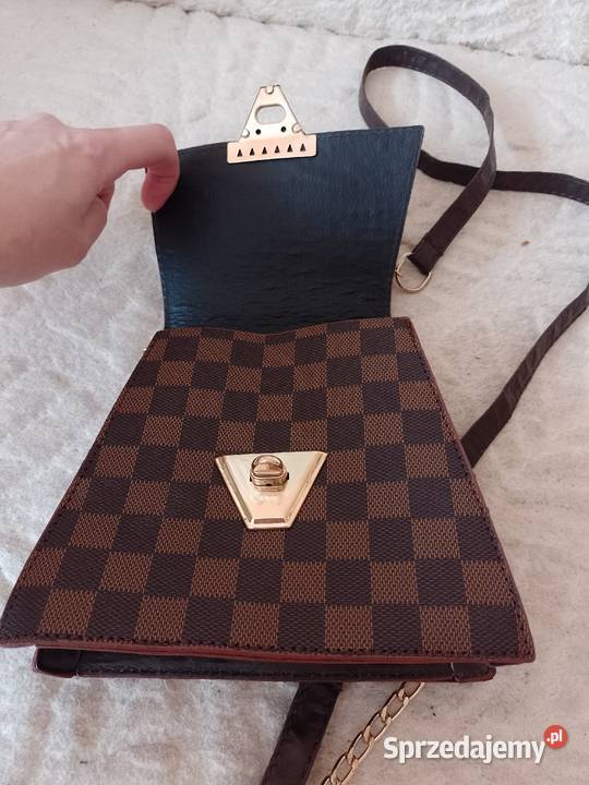 Louis Vuitton Mała brązowa torebka listonoszka małopolskie Kraków