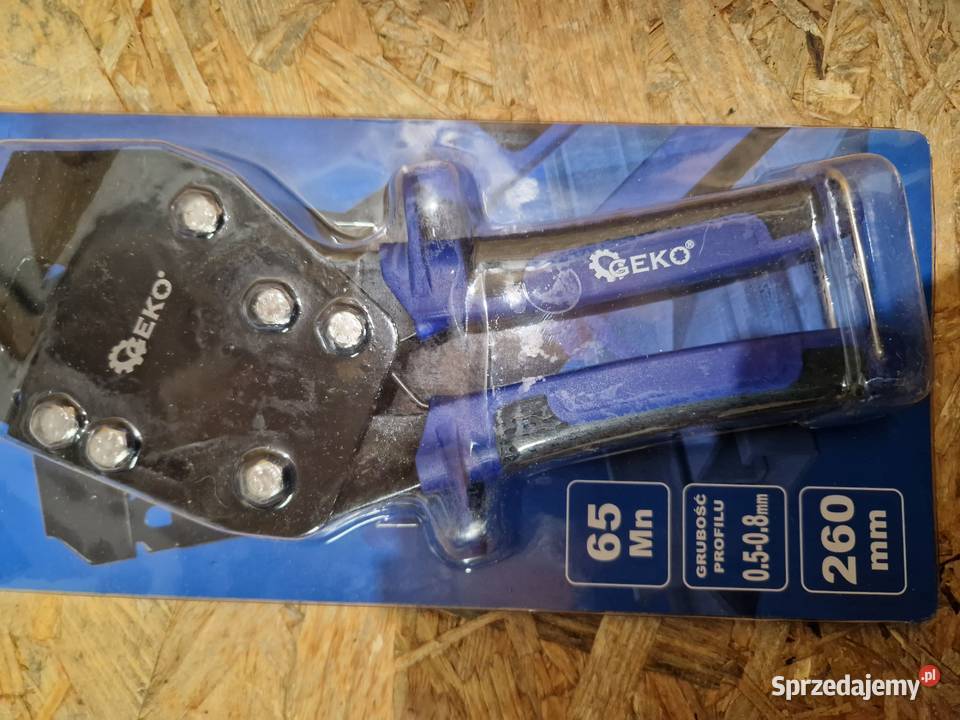 Szczypce do łączenia profili 260mm 65Mn 24 Kod Głogowa