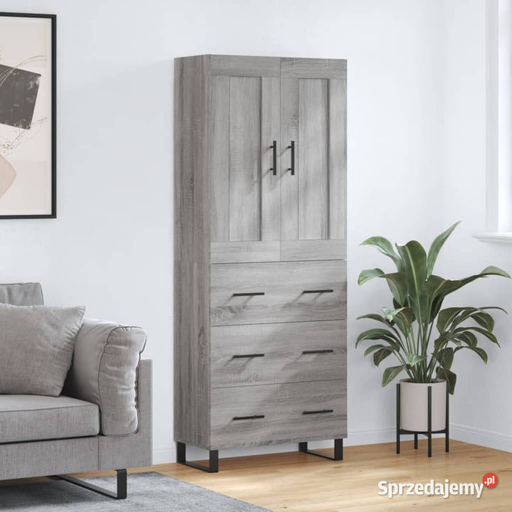 Witrynka szary dąb sonoma 695x34x180 materiał Warszawa
