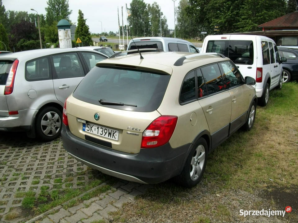 koda Fabia scout anglik II 20072014 4/5 śląskie Katowice