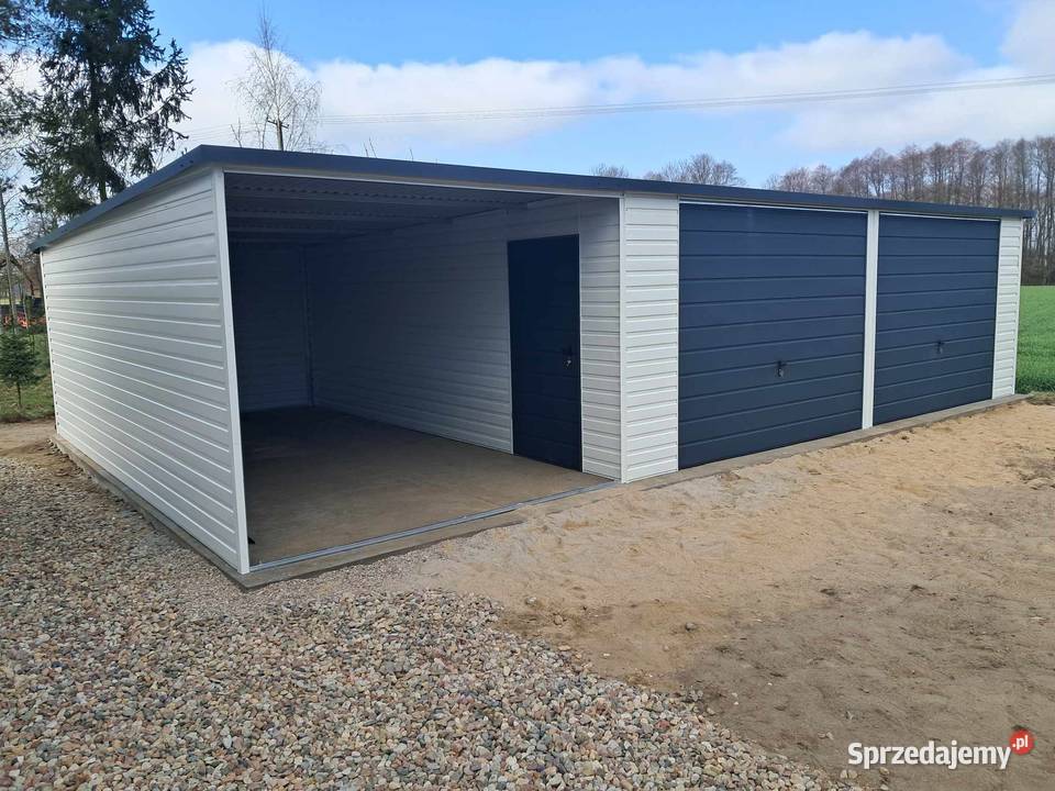 Garaż blaszany wiata Konstrukcja W OCYNKU Białystok