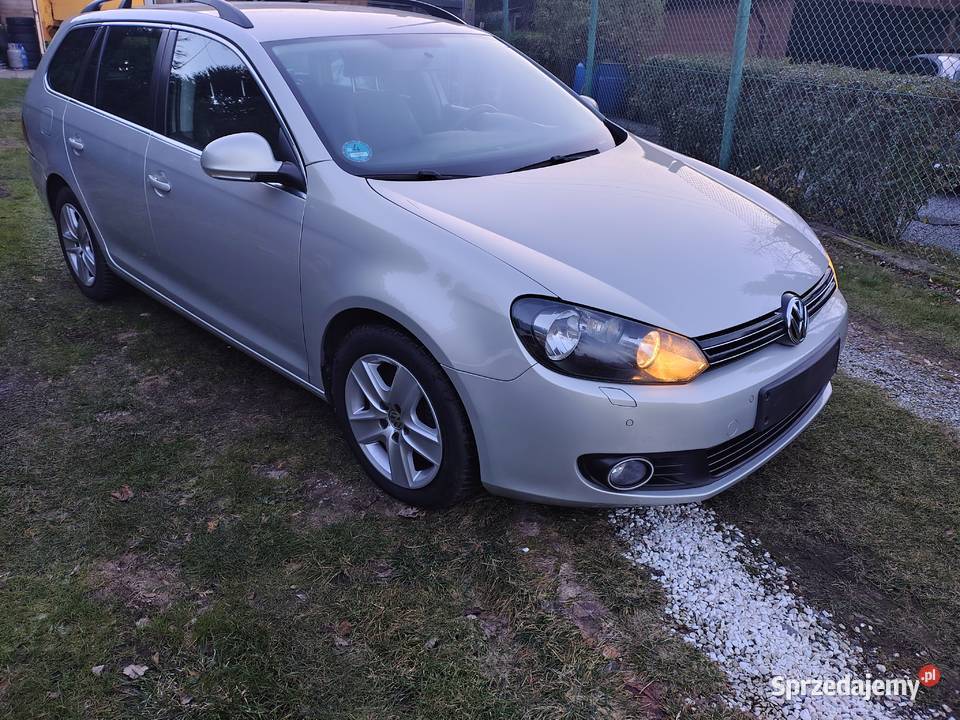 VW golf VI sprowadzony klimatyzacja Webasto diesel Złoty Stok