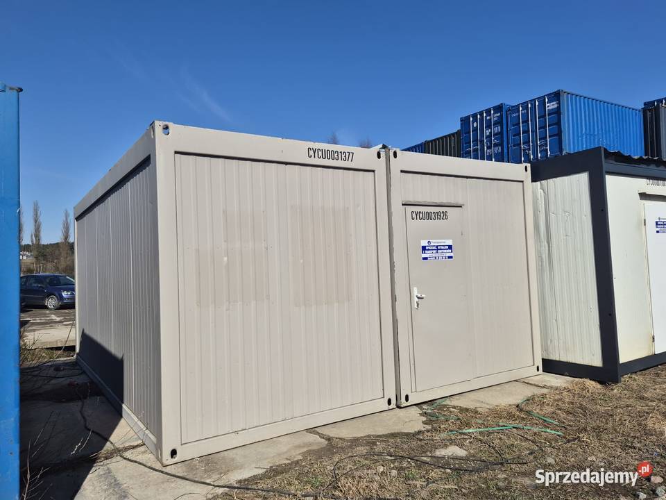 Duo salka podwójny kontener biurowy 30m2 Gdańsk
