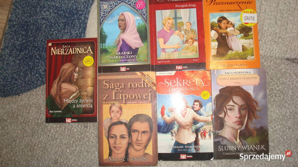 Zestaw sag norweskich js Proza i poezja Osięciny