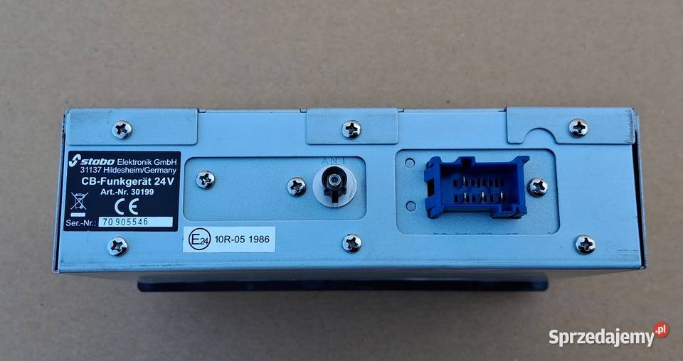 MERCEDES ACTROS MP4 CBRADIO CB RADIO 24V Bieleń