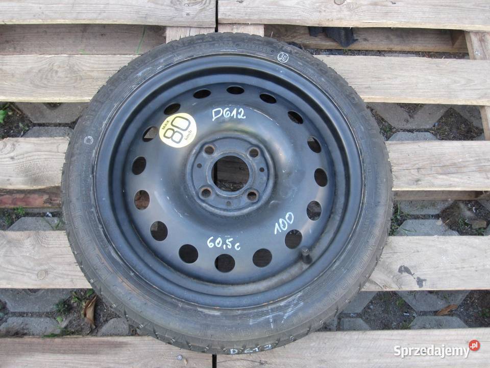 NISSAN koło dojazdowe 1257015 95M 4x100 sprzedam