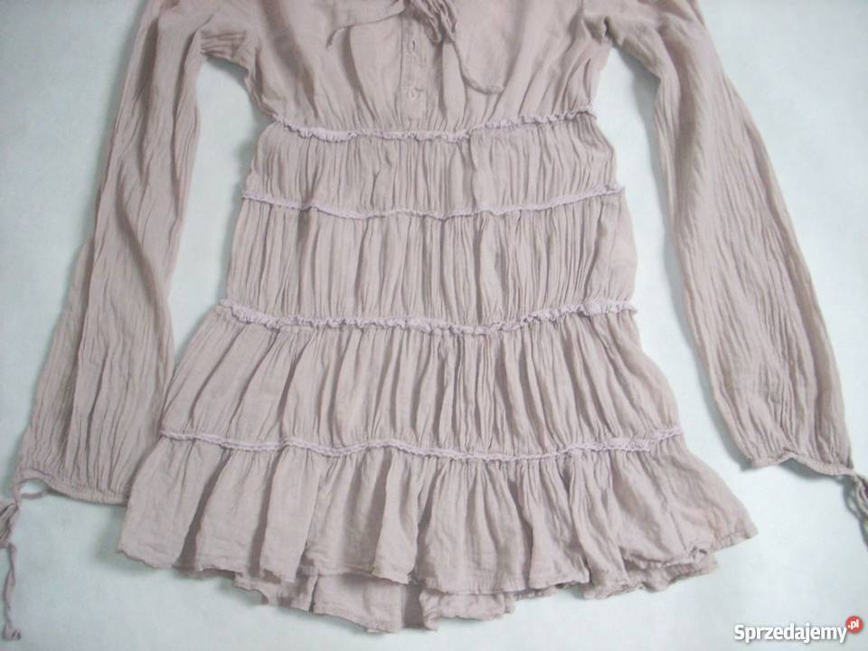 Bluzka Koszula marszczona gumkami 36 38 S M Bluzki i koszule