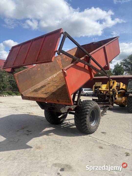 Przyczepa skorupowa 8 ton Przyczepy rolnicze