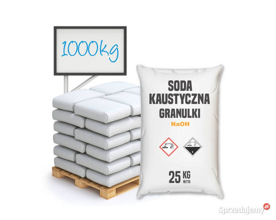 Soda kaustyczna granulki małopolskie sprzedam