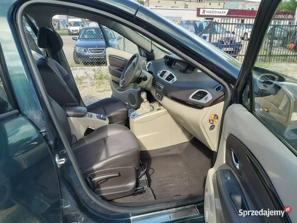 Renault Scenic 15DCI zadbane wnętrze III czujnik zmierzchu lubelskie