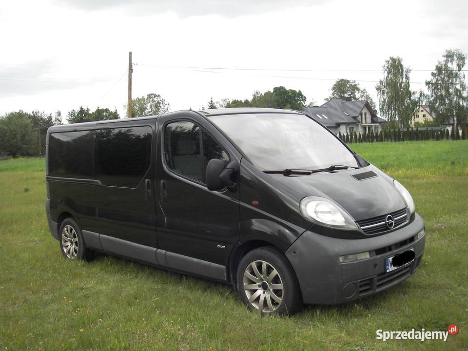 Opel Vivaro Trafic 25 DTI 6cio osobowa LONG zarejestrowany w Polsce Brok