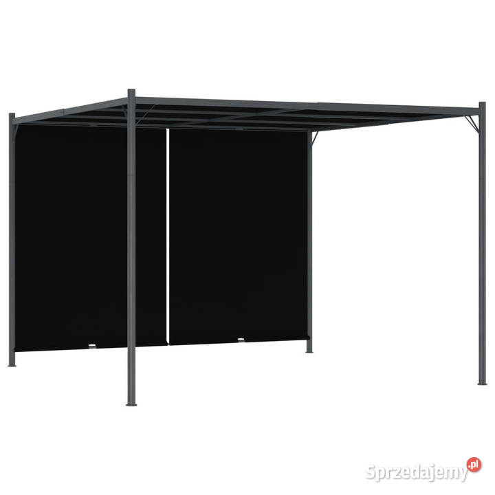 Pergola ogrodowa z chowanym dachem 3x3 Warszawa