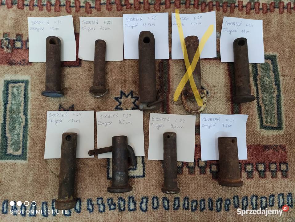 Sworznie rolnicze solidne Przeworno