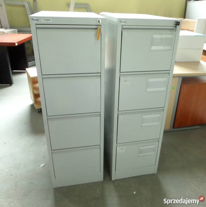 Szafa kartotekowa MALOW metalowa 4 szuflady 41cm Warszawa