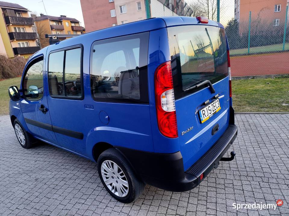 Fiat Doblo Lift 19 Multijet 2009 Osobowe Doblo Jasło