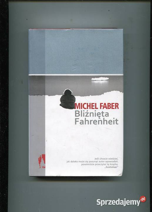 Bliźnięta Fahrenheit Michel Faber Szczecin sprzedam