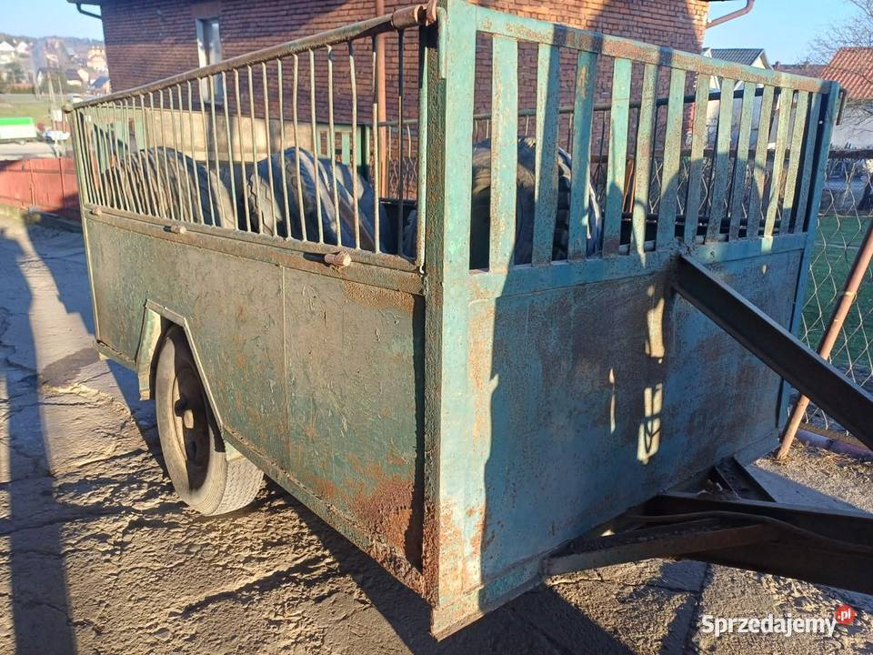 Przyczepa bydlarka do bydła żywca koni Brzesko sprzedam