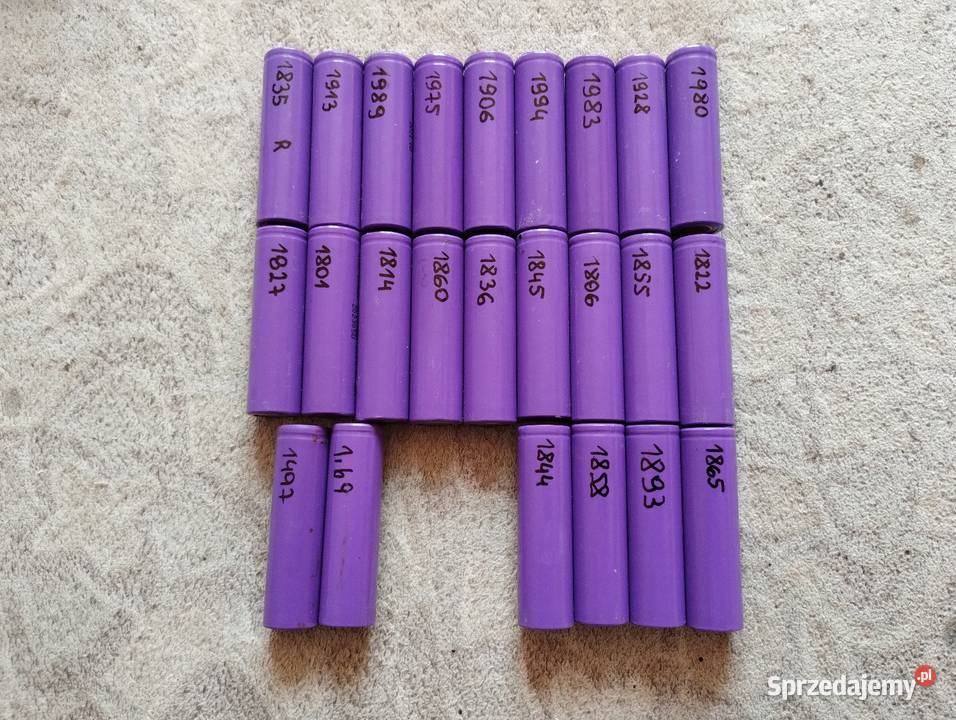 Ogniwa li ion 18650 Bateria Akumulator 222 kujawsko-pomorskie