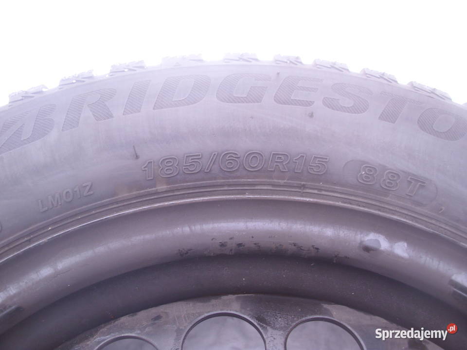 Komplet kół Opel 18560R15 Bridgestone Rzeszów sprzedam