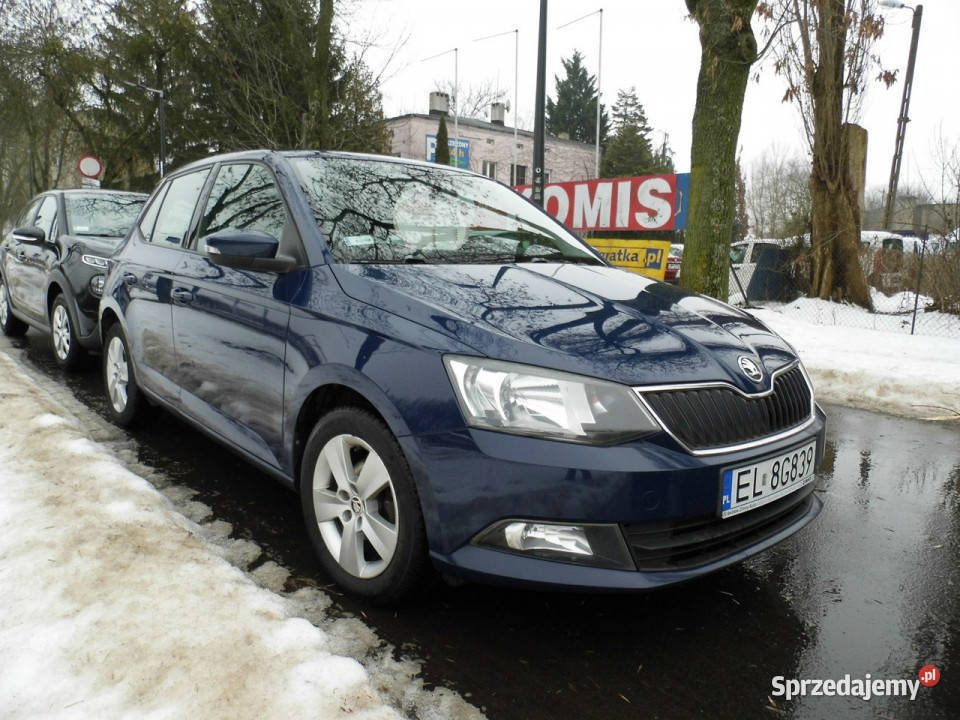 koda Fabia 10 gaz klima III 2014 isofix Łódź
