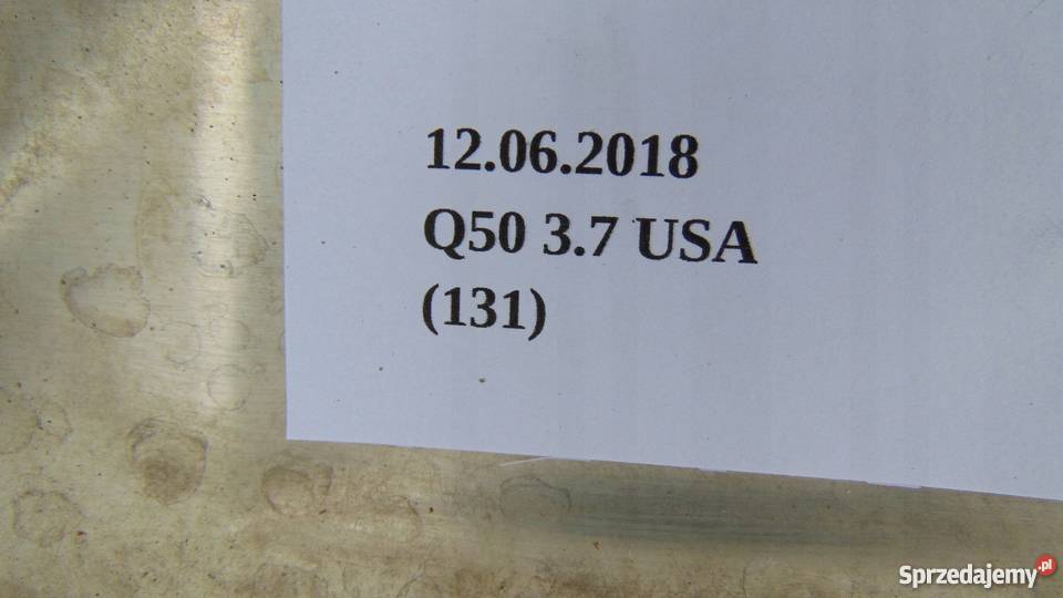 OSŁONA TERMICZNA BLACHA INFINITI Q50 Nowy Tomyśl
