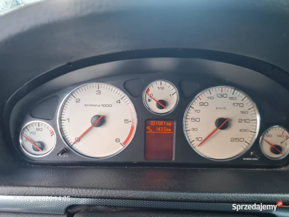 PEUGEOT 407 AUTOMAT 2005r podlaskie Grajewo