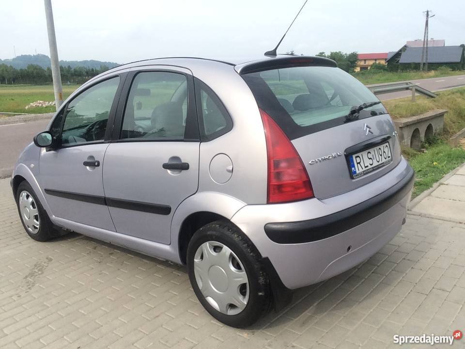 Citroen C3 14 HDI Super Stan fioletowy Bachórz
