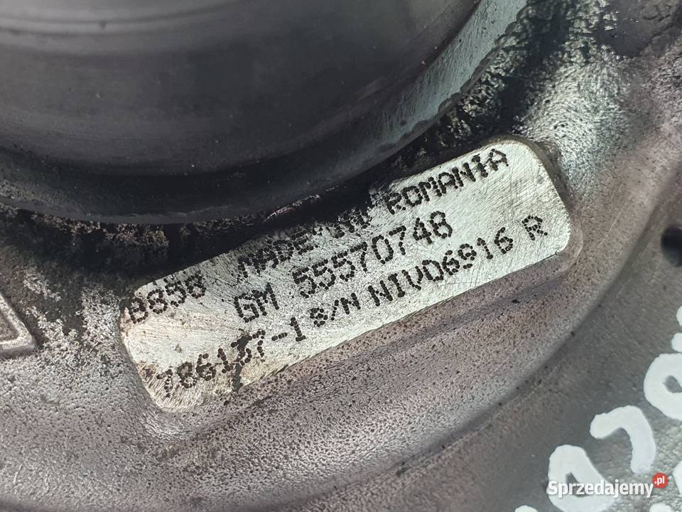 TURBOSPRĘŻARKA Opel Zafira C Astra J Insignia 20 lubelskie