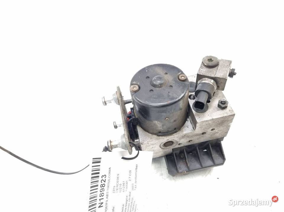 POMPA ABS HAMULCOWA MERCEDES W210 A0034319012 osobowe kujawsko-pomorskie