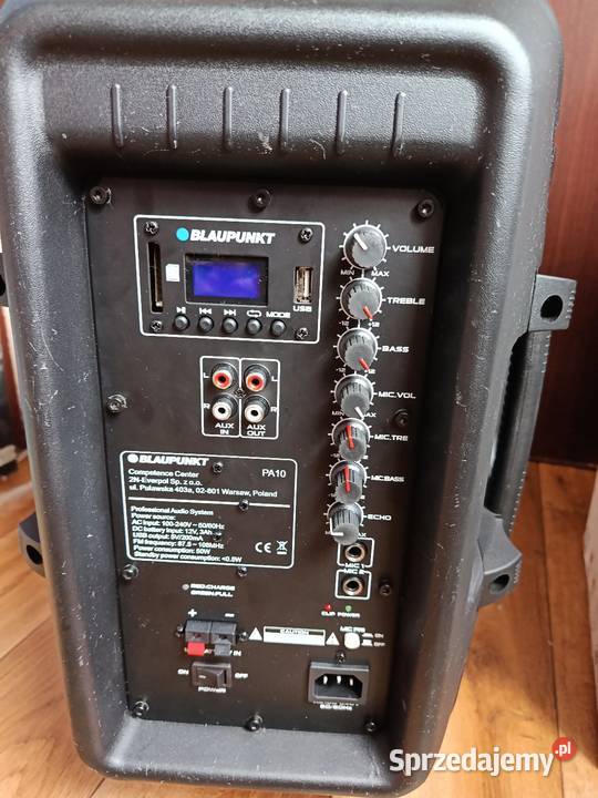 głośnik blaupunkt pa10 power audio 600w Piekary Śląskie
