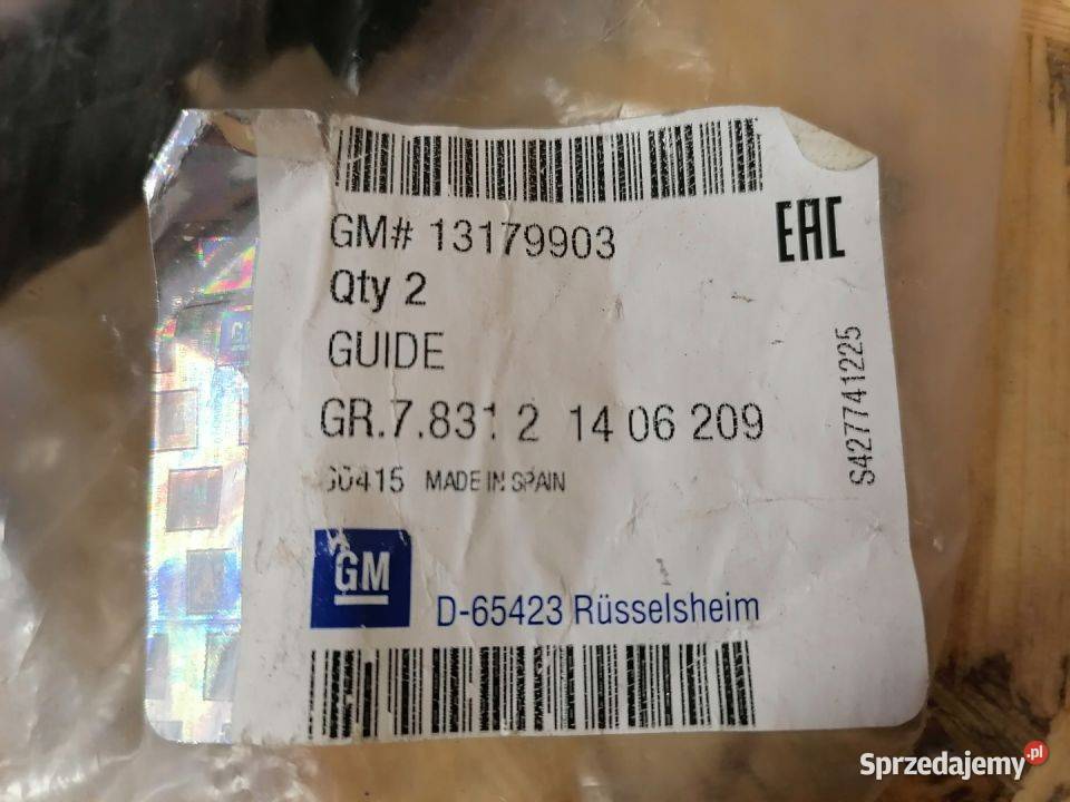 OPEL CORSA D ŚLIZG MOCOWANIE ZDERZAKA LH wielkopolskie Pleszew
