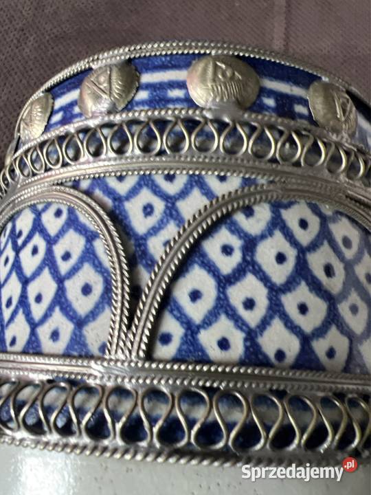 Bomboniera sygnowana porcelana ceramika antyk Zabrze sprzedam