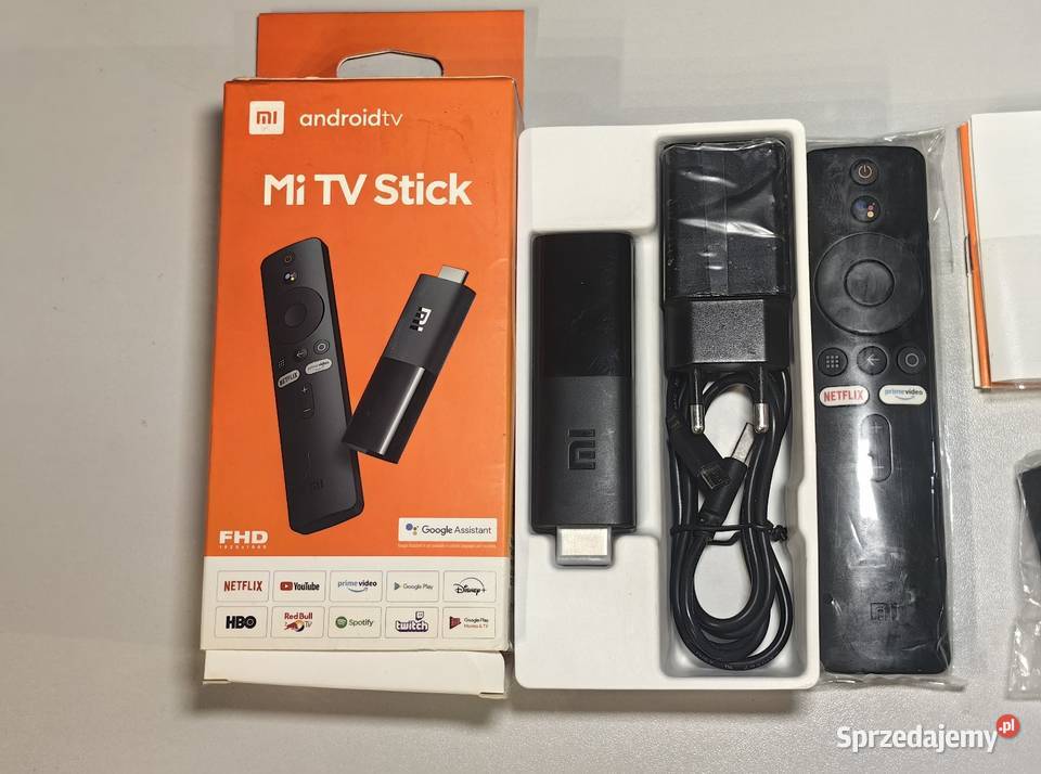 Android TV Xiaomi Mi Tv Stick nowy pudełko DPD Inczew sprzedam