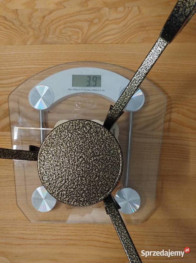 Stojak choinkowy kuty klasyczny złoty śląskie Racibórz